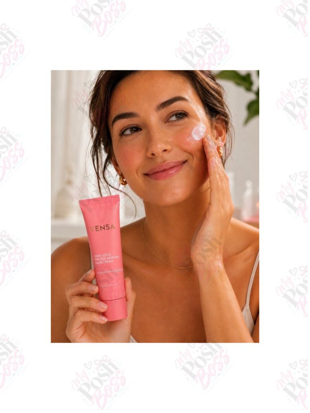 YENSA Pink Lotus Peptide Renewal Face Cream